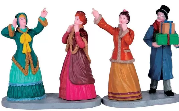 Window Shoppers Set Of 2 62451 Figurines^Lemax Store