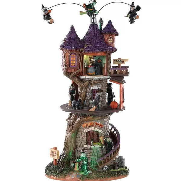 Witches Tower, With 4.5V Adaptor 85301 Spooky Town^Lemax Sale