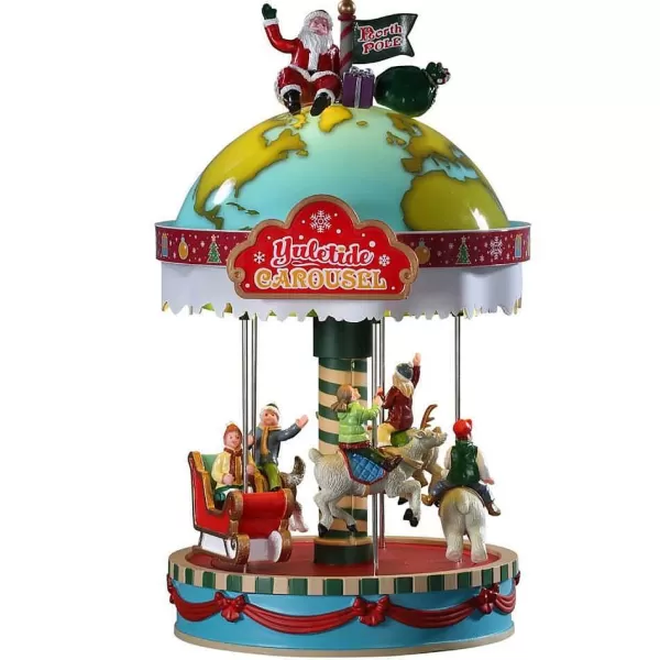 Yuletide Carousel, B/O (4.5V) 94525 Santa'S Wonderland^Lemax Online