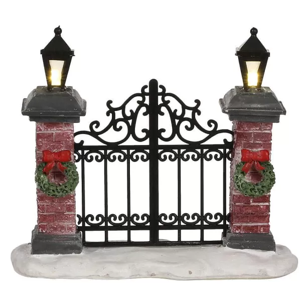 Collectables Lighted Fence 1067692^Luville Outlet