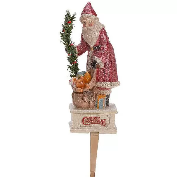 Bavarian Santa 64-20882 Stocking Holder^Mark Roberts Discount