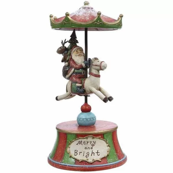 Carousel With Santa 63-79722^Mark Roberts Cheap