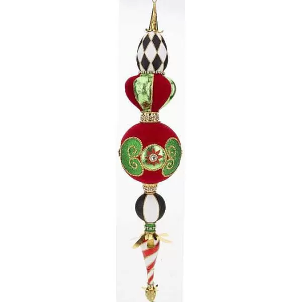 Grand Trad. Finial Ornament 25-90138^Mark Roberts Store