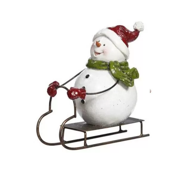 Snowman Sledding 64-81364^Mark Roberts Cheap