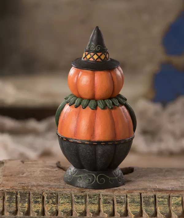 Pumpkin Pete Spooks Jar Jp0382 ^Bethany Lowe New