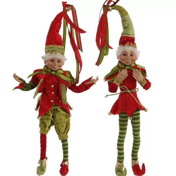 16Inch Posable Elf 3202681 2 Assorted^Raz Imports Best