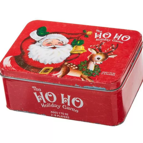 Holiday Game Box Red 3912352^Raz Imports Outlet