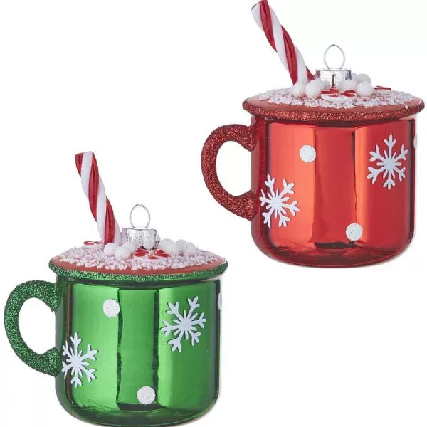 Hot Chocolate Mug Ornament 4052951^Raz Imports New