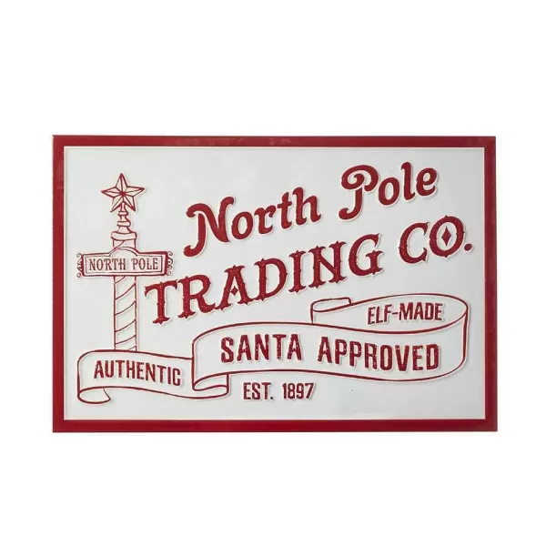 North Pole Trading Company Wall Art 4036322^Raz Imports Cheap