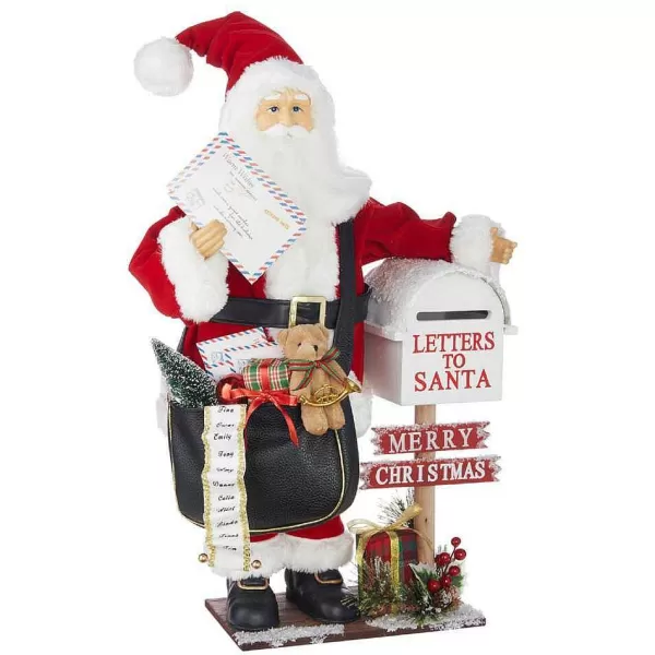 Santa With Mailbag 4015538^Raz Imports New