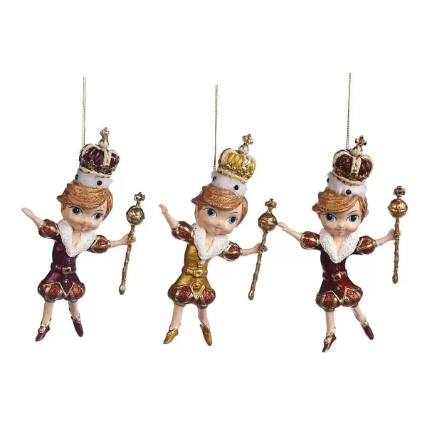 Royal King Ornament 3 Assorted B 97809^Goodwill Shop