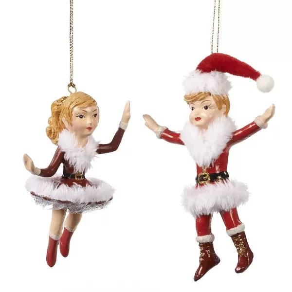 Santa Boy And Girl 2 Assorted B 96752^Goodwill Discount