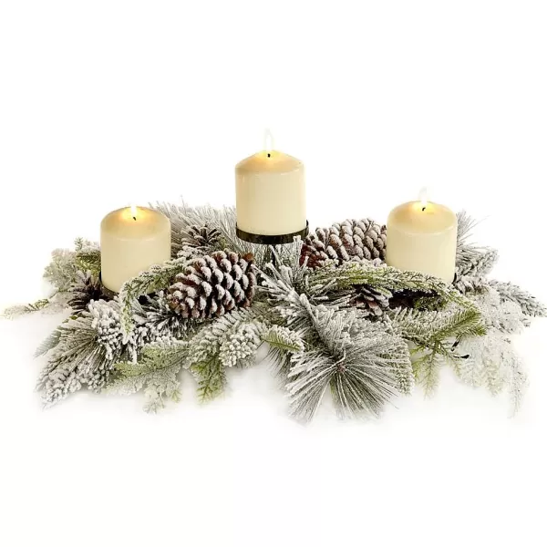 Snow Pine Pinecone Votive Holder A 56182^Goodwill Online