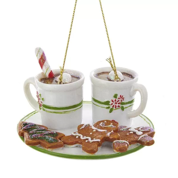 Td1597 Kurt S. Adler Afternoon Tea Time Plate Ornament^Kurt Adler Outlet