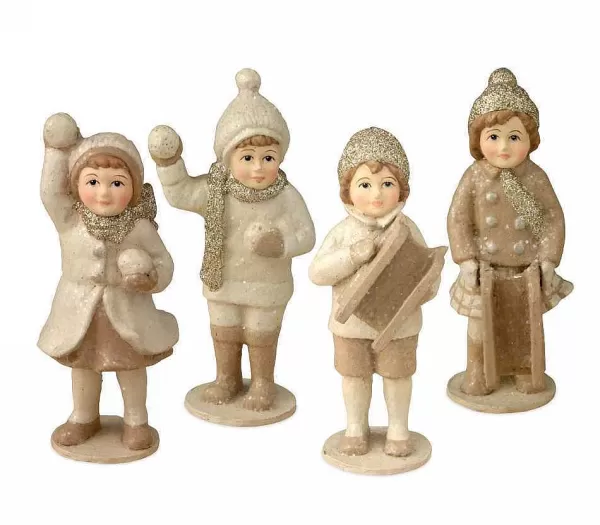 Td6103 Mini Tradtional Snow Child Christmas Ornaments^Bethany Lowe Discount