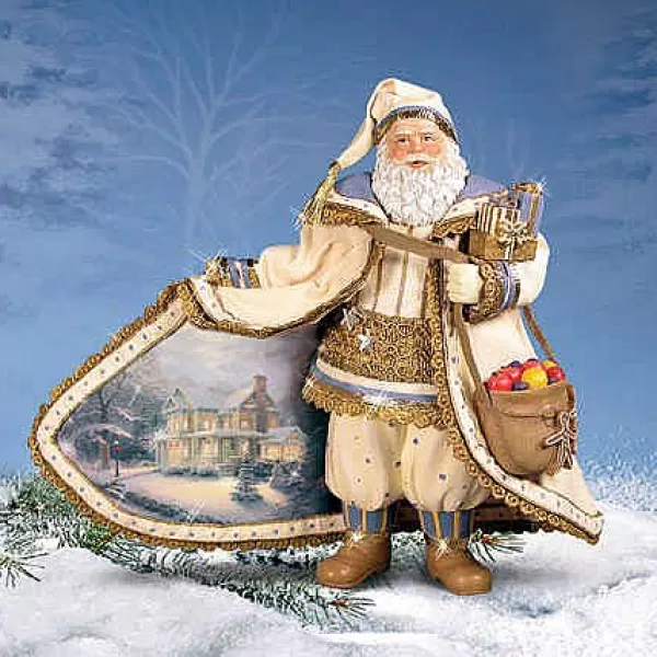 Christmas Snowfall Santa 0319303004^Thomas Kinkade Discount