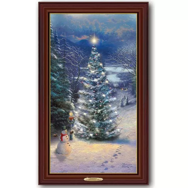 O' Christmas Tree Canvas Print 01-22554-001 Bradford Exchange^Thomas Kinkade Shop