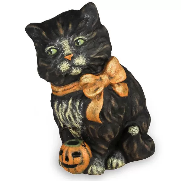 Vl7875 Halloween Cat With Jol^Bethany Lowe Cheap